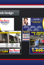 QueBuena Insurance PostCards - Photoshop